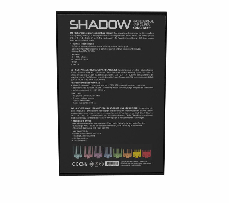 ماشین اصلاح(کلیپر) KongTak Shadow کنگ تک