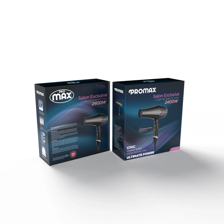 سشوار حرفه ای 2400 وات پرومکس مدل 2400T